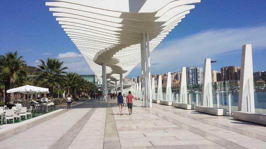 Ferienwohnung La Casita De La Playa Málaga Exterior foto